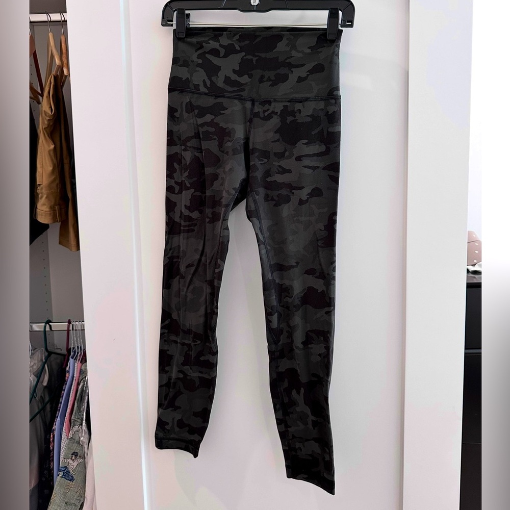 Lululemon Align pants camo green size 6